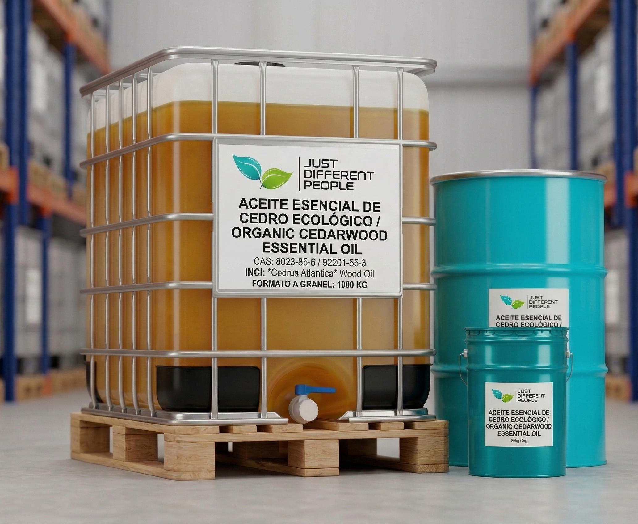 Aceite esencial de cedro ecológico