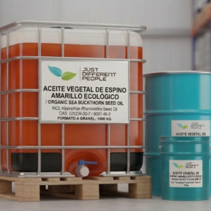 Aceite vegetal de espino amarillo ecológico